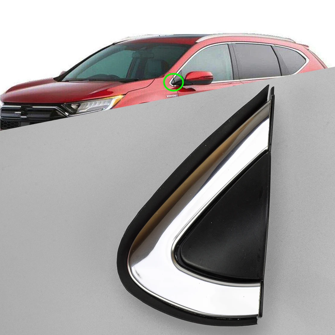 Car Left Side Rearview Mirror Triangle Corner Cover Trim 75495TLA Fit For Honda CR-V CRV 2019 2020
Car Left Side Rearview Mirror Triangle Corner Cover Trim 75495TLA Fit For Honda CR-V CRV 2019 2020