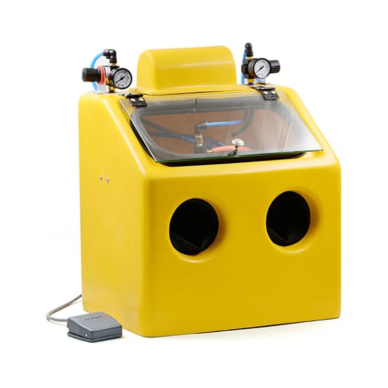 Jewelry small manual sandblasting machine gold and silver sandblasting processing ancient method gold bracelet tool pneumatic
Jewelry small manual sandblasting machine gold and silver sandblasting processing ancient method gold bracelet tool pneumatic
