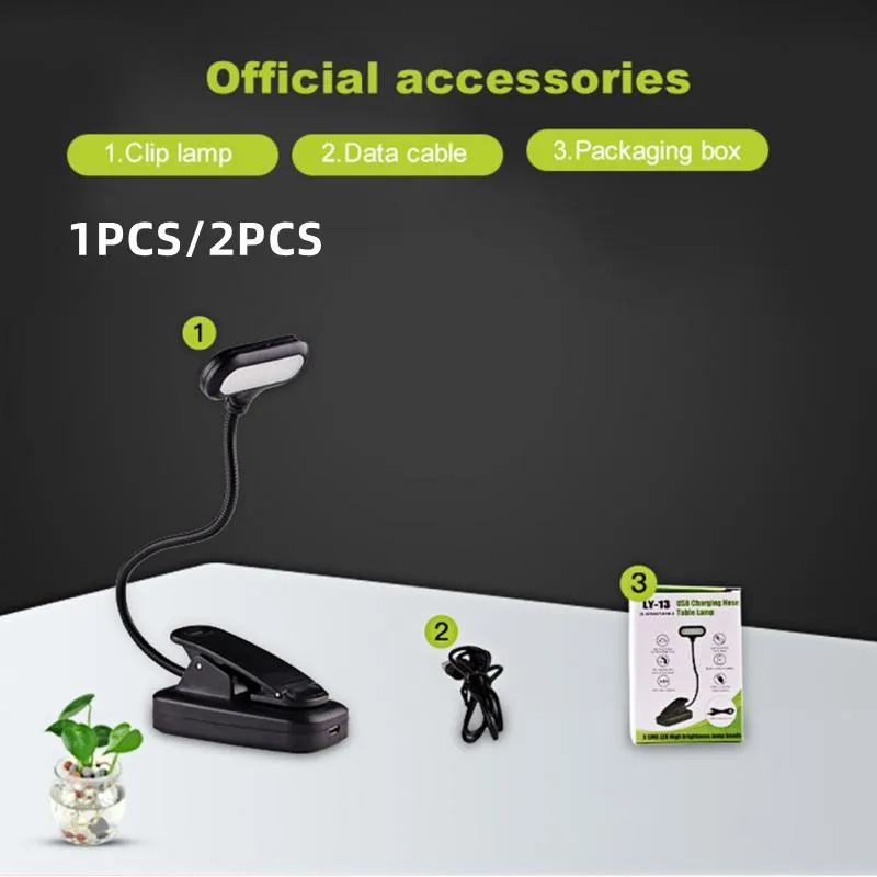 Mini LED Book Night Light Table Lamp Eye Protection Adjustable Clip-On Desk Lamp Battery Powered Flexible Study Bedroom Reading
Mini LED Book Night Light Table Lamp Eye Protection Adjustable Clip-On Desk Lamp Battery Powered Flexible Study Bedroom Reading