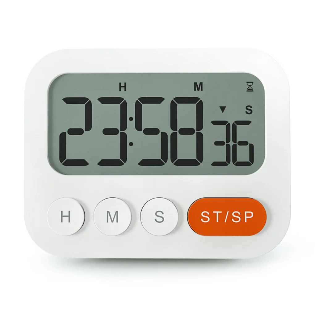 LCD Cooking Timer Living Room Digital Countdown Alarm Baking Grilling Egg Boiling Large Display Stopwatch Household Supplies
LCD Cooking Timer Living Room Digital Countdown Alarm Baking Grilling Egg Boiling Large Display Stopwatch Household Supplies