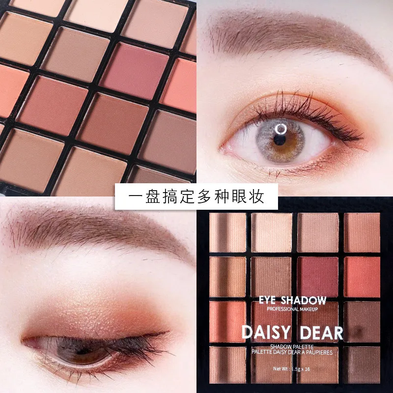 1PC Eyeshadow Palette Makeup Cosmetics Diamond Glitter Metallic 16 Color Creamy Pigmented Professional Mini Eye Shadow Kit 
1PC Eyeshadow Palette Makeup Cosmetics Diamond Glitter Metallic 16 Color Creamy Pigmented Professional Mini Eye Shadow Kit