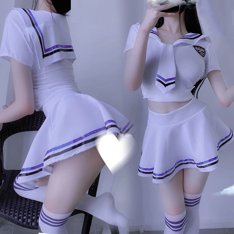 Cosplay Sailor Collar Women Sexy Cosplay Costumes Schoolgirl Japanese Kawaii Student Uniform Suit With Lovely Panties Soft New
Cosplay Sailor Collar Women Sexy Cosplay Costumes Schoolgirl Japanese Kawaii Student Uniform Suit With Lovely Panties Soft New