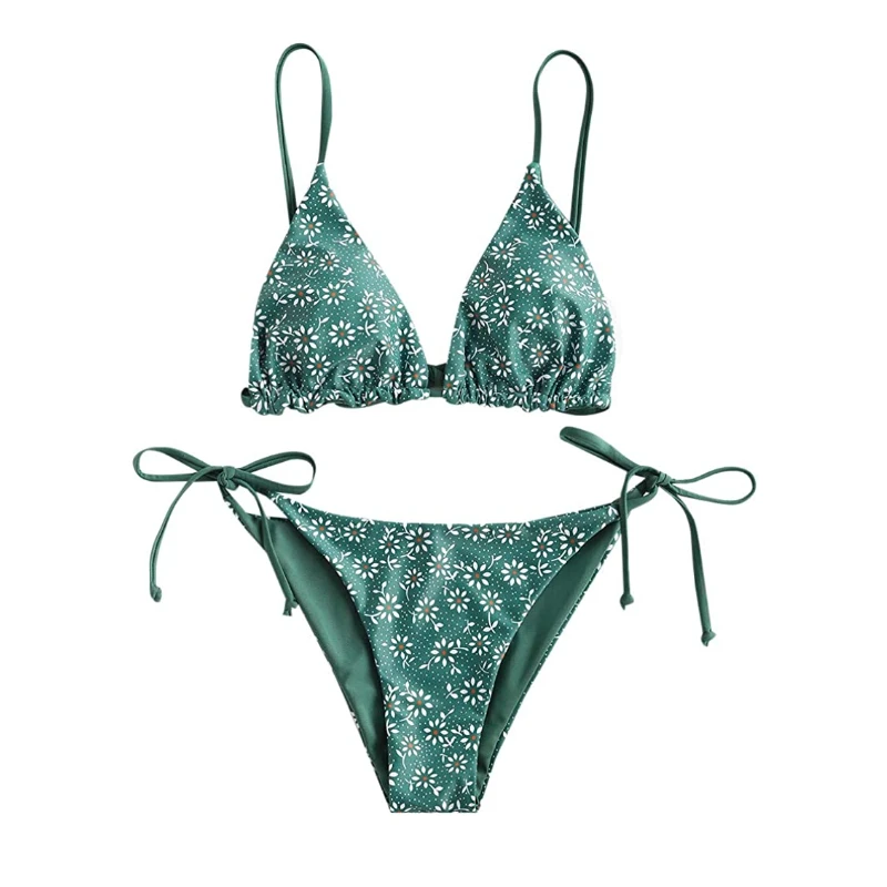 2021 Fashion Women's Whip Stitch Textured String Triangle Bikini Set Two Piece Swimsuit 
2021 Fashion Women's Whip Stitch Textured String Triangle Bikini Set Two Piece Swimsuit