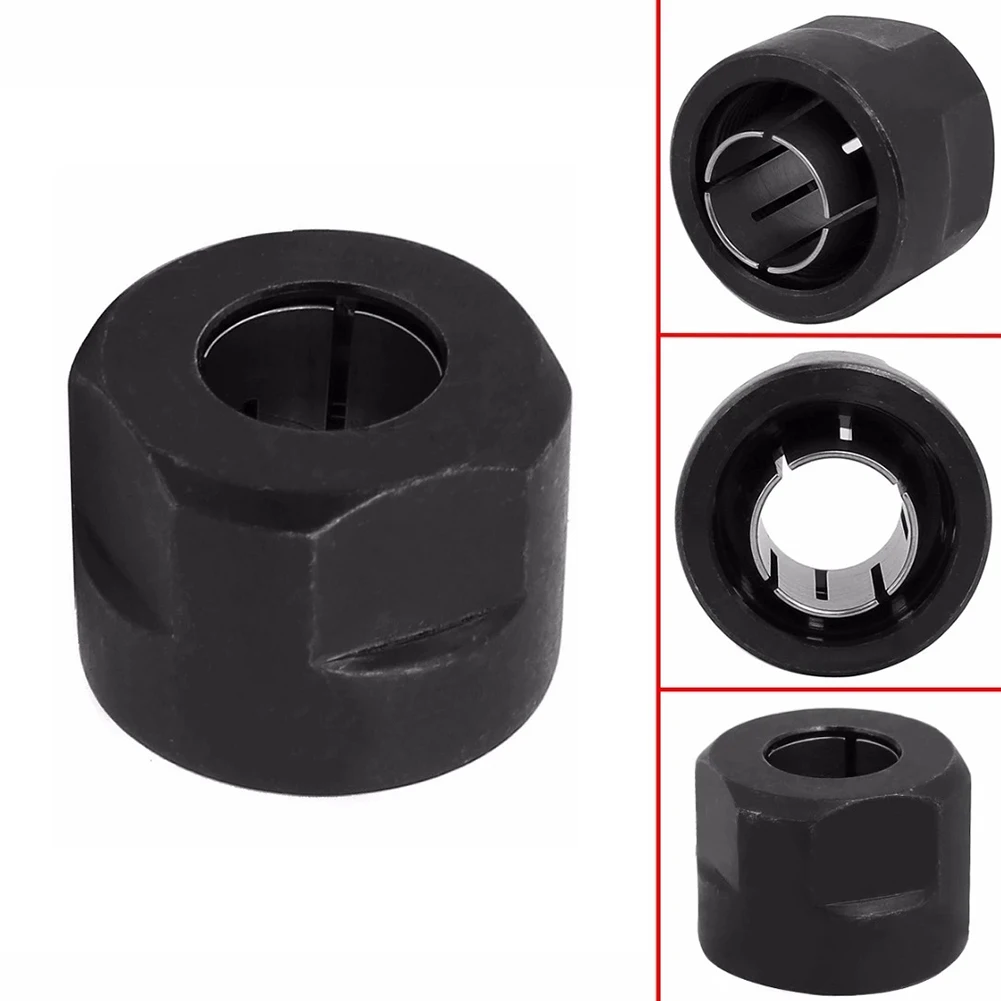 1/2 Inch Black Collet Nut Plunge Router Parts 13MM Center Hole For 3612 Plunge Router Tools Practical Power Tool Parts
1/2 Inch Black Collet Nut Plunge Router Parts 13MM Center Hole For 3612 Plunge Router Tools Practical Power Tool Parts