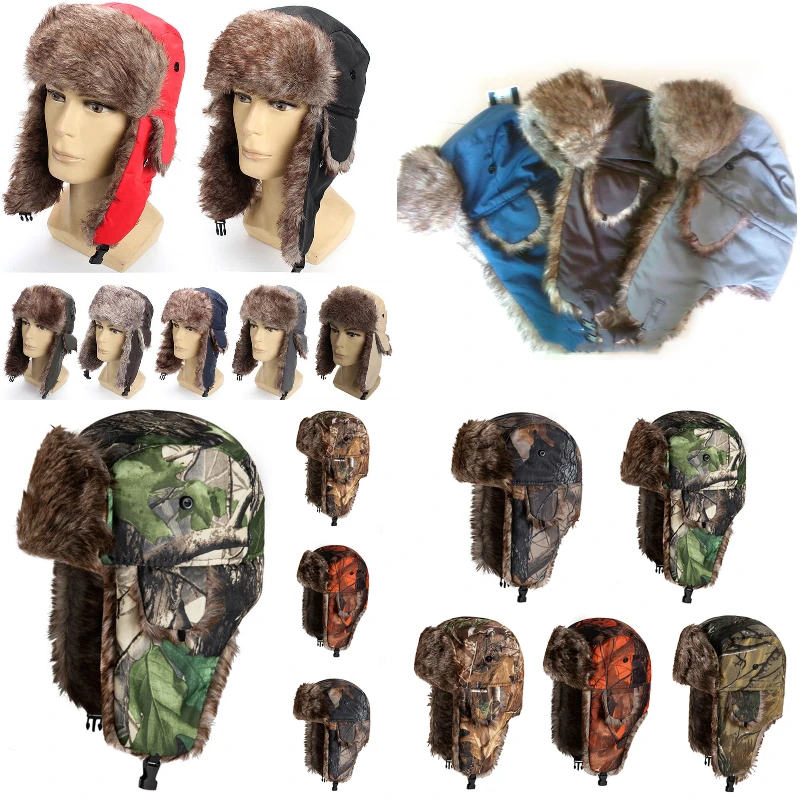 2022 New Winter Earmuff Hat Keep Warm Unisex Trapper Aviator Trooper Earflap Russian Ski Hat Fur Bomber Faux Fur Thicken Hats
2022 New Winter Earmuff Hat Keep Warm Unisex Trapper Aviator Trooper Earflap Russian Ski Hat Fur Bomber Faux Fur Thicken Hats