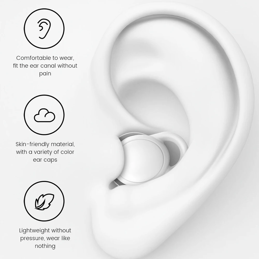 Sleep Earplugs Anti Sound Swimming Waterproof Soft Silicone Ear Plug Headset for Sleeping Aid Noise Reduction for Travel
Sleep Earplugs Anti Sound Swimming Waterproof Soft Silicone Ear Plug Headset for Sleeping Aid Noise Reduction for Travel