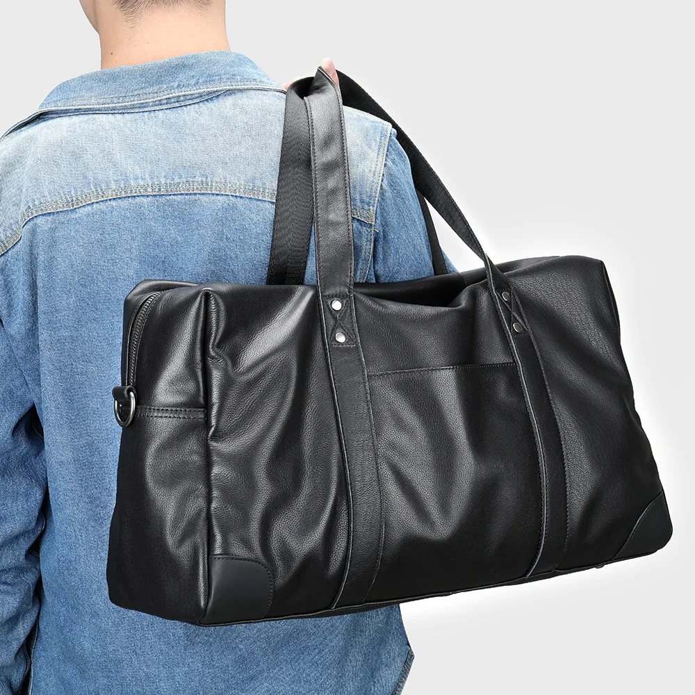 Man Bag For Outdoor Men's Shoulder Bag Cowhide Large-capacity Portable Travel Bag Genuine Leather Shoulder Messenger Bag
Man Bag For Outdoor Men's Shoulder Bag Cowhide Large-capacity Portable Travel Bag Genuine Leather Shoulder Messenger Bag