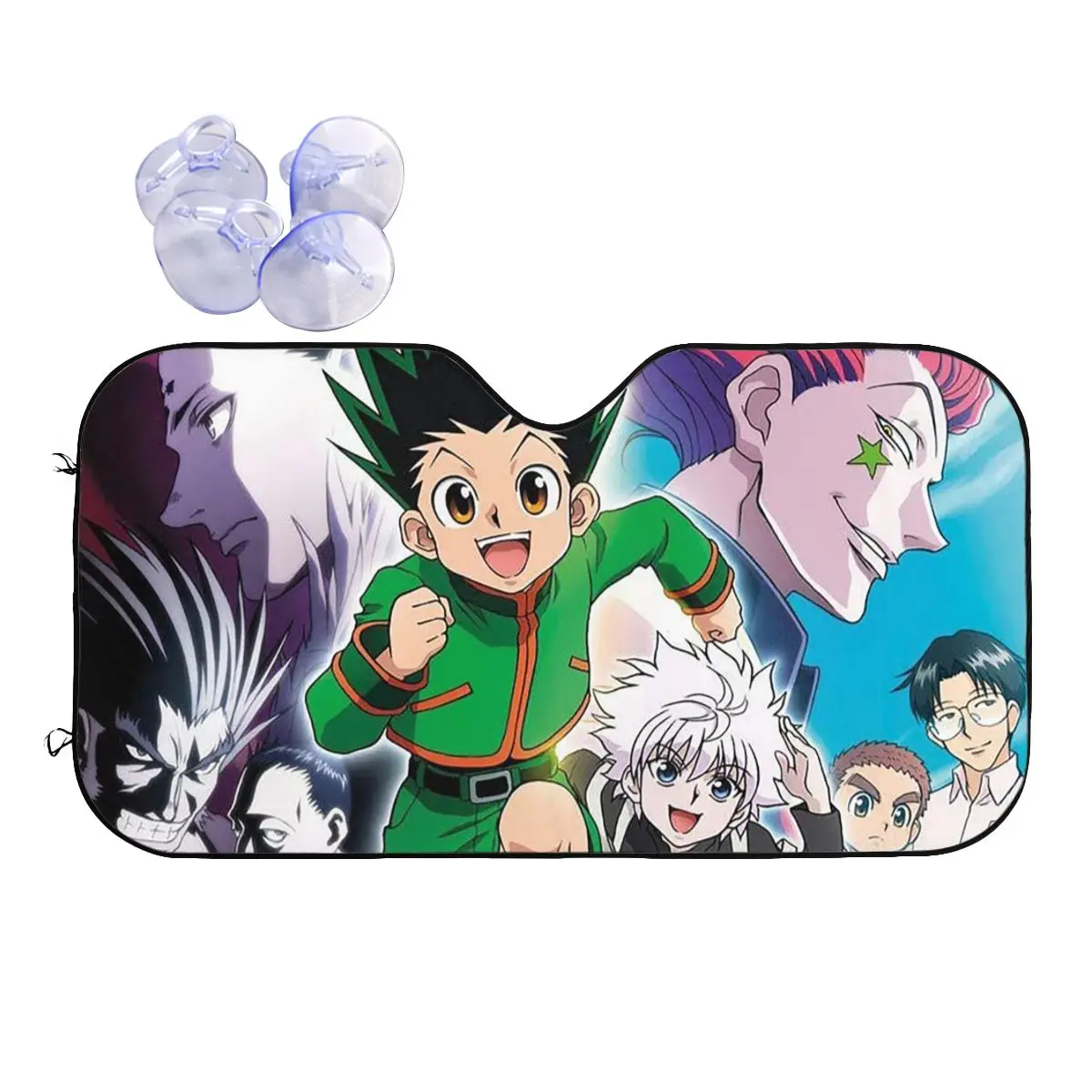 Killua Zoldyck Kurapika Freecss Gon Morow Hisoka Windshield Sunshade Hunter X Hunter Anime Sunshade Visor Front Window Cover
Killua Zoldyck Kurapika Freecss Gon Morow Hisoka Windshield Sunshade Hunter X Hunter Anime Sunshade Visor Front Window Cover