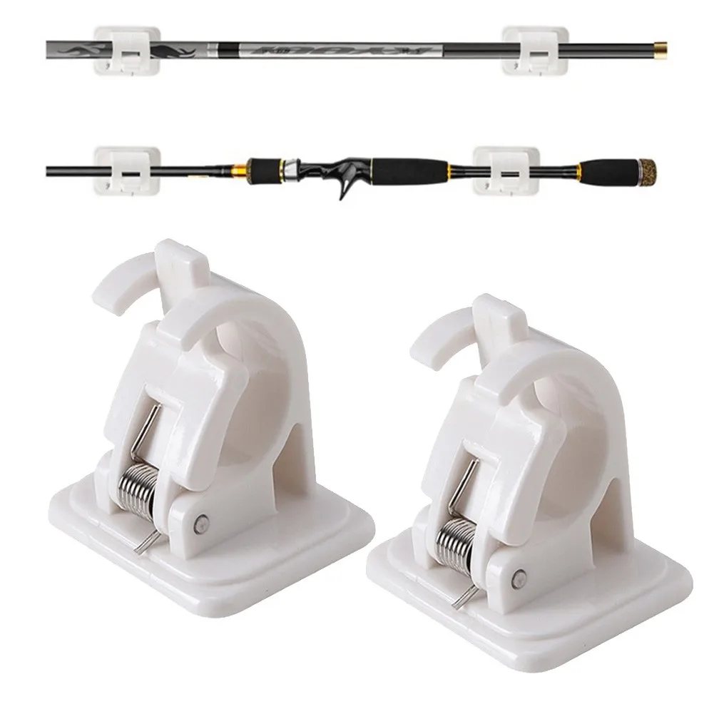 2pcs Fishing Rod Rack Self-adhesive At The Bottom Convenient Fast Cost-effective Open Bayonet Design Fishing Accessories
2pcs Fishing Rod Rack Self-adhesive At The Bottom Convenient Fast Cost-effective Open Bayonet Design Fishing Accessories