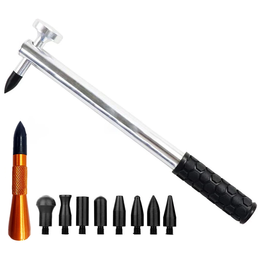 Easy to handle wide applicability 9Pcs heads superior quality aluminum car dent repair hammer kits for paintless dent repair
Easy to handle wide applicability 9Pcs heads superior quality aluminum car dent repair hammer kits for paintless dent repair