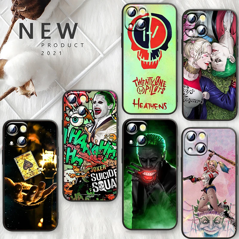 Joker and harley fashion For Apple iPhone 13 12 Mini 11 XS Pro Max X XR 8 7 6 Plus SE 2020 5 Funda Capa Black Phone Case
Joker and harley fashion For Apple iPhone 13 12 Mini 11 XS Pro Max X XR 8 7 6 Plus SE 2020 5 Funda Capa Black Phone Case