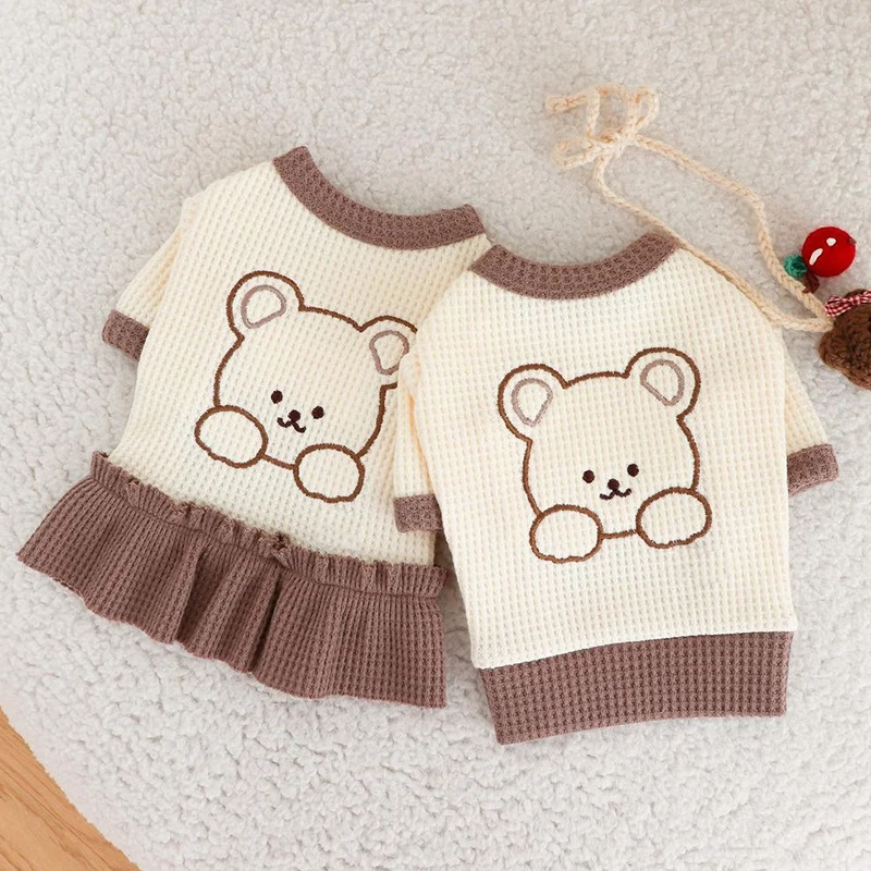 Cute Couple Dog Clothes for Dresses Pet Shirt Waffle Cat Dog Puppy Clothing for Dogs Chihuahua Yorkie Dog Clothes for Small Dogs
Cute Couple Dog Clothes for Dresses Pet Shirt Waffle Cat Dog Puppy Clothing for Dogs Chihuahua Yorkie Dog Clothes for Small Dogs