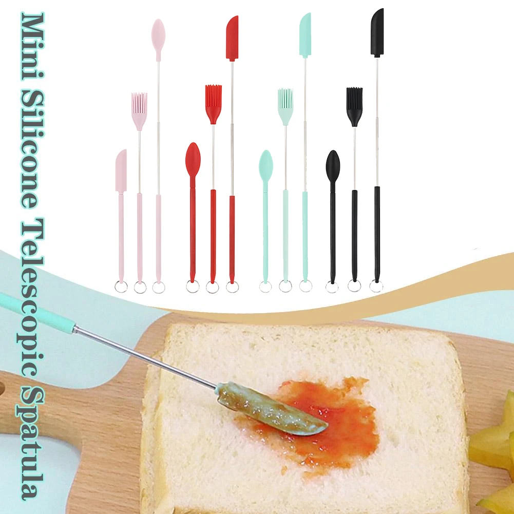 Mini Silicone Telescoping Spatula 2022 Upgrade Kitchen Cooking Spoon For Foundation Lip Gloss Nail Polish Marmalade Tool Parts
Mini Silicone Telescoping Spatula 2022 Upgrade Kitchen Cooking Spoon For Foundation Lip Gloss Nail Polish Marmalade Tool Parts