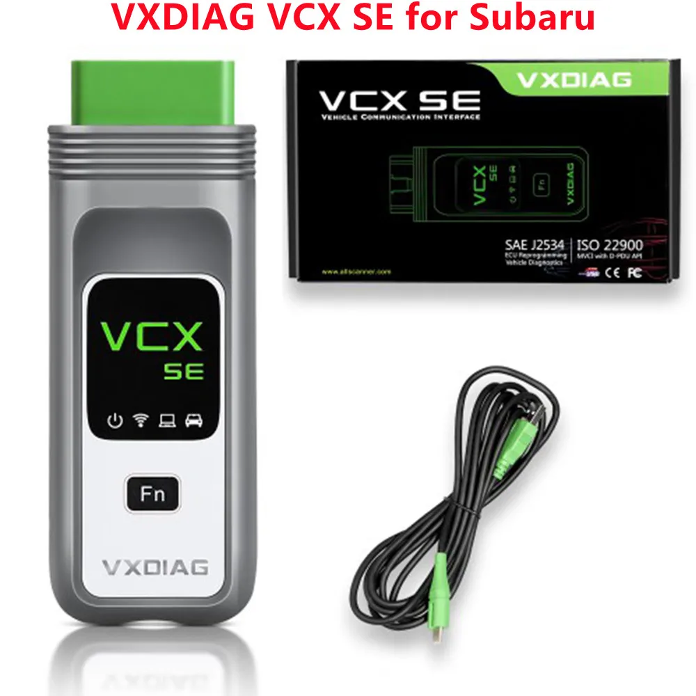 

Новый диагностический инструмент VXDIAG VCX SE для Subaru OBD2 с программным обеспечением 2021 SSM3 SSM4 с поддержкой Wi-Fi