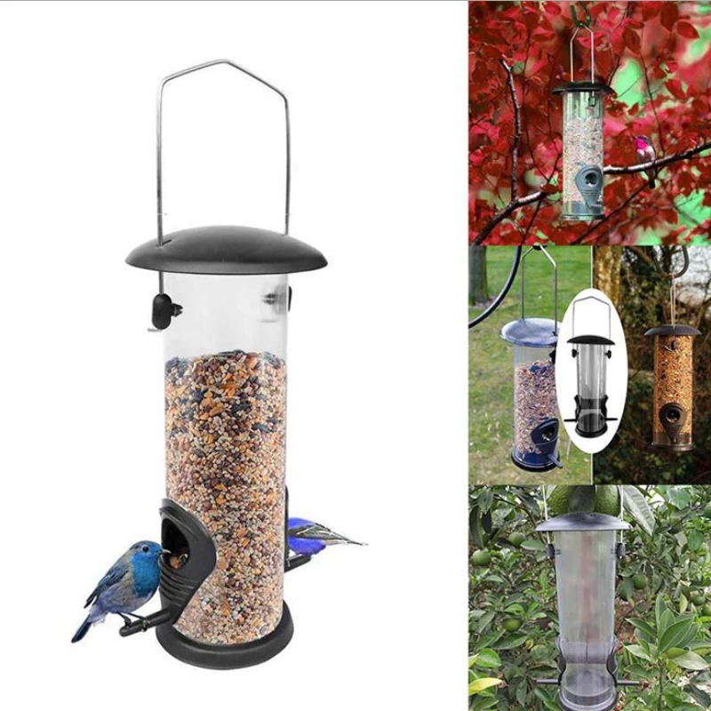 Hanging Automatic Bird Feeder Wild Bird Seed Feeder Outdoor Decoration Pet Supplies Bird Tableware Bird Feeder Garden Paddock
Hanging Automatic Bird Feeder Wild Bird Seed Feeder Outdoor Decoration Pet Supplies Bird Tableware Bird Feeder Garden Paddock