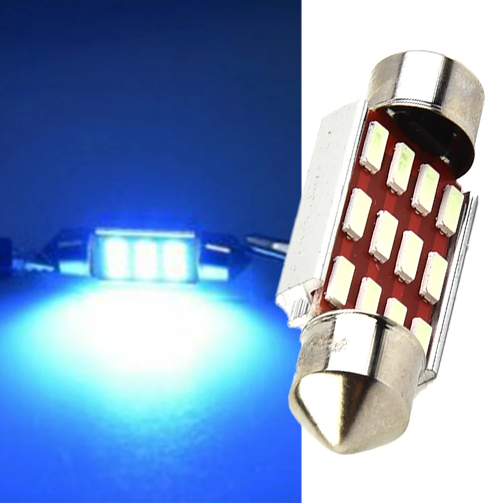 1pc DC12V Car Number Plate Ligh Universal 36mm C5W 4014 SMD LED Chip Interior Car Bulbs 8000K Blue LED Light Bulb Plug And Play
1pc DC12V Car Number Plate Ligh Universal 36mm C5W 4014 SMD LED Chip Interior Car Bulbs 8000K Blue LED Light Bulb Plug And Play