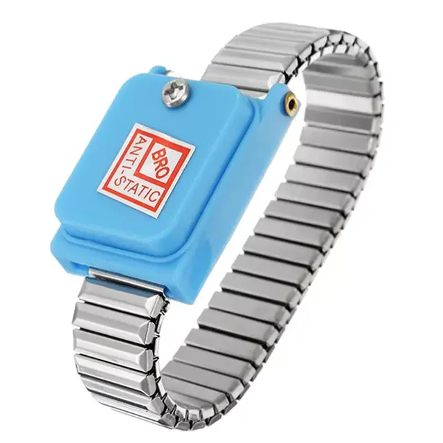 Repair Tools Adjustable Anti Static Bracelet Electrostatic ESD Discharge Cable Reusable Wrist Band Strap
Repair Tools Adjustable Anti Static Bracelet Electrostatic ESD Discharge Cable Reusable Wrist Band Strap