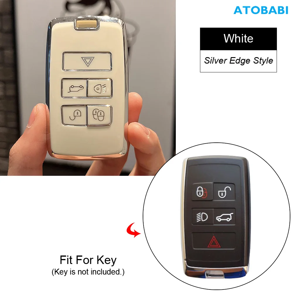 Чехлы для автомобильных ключей из ТПУ, чехлы для дистанционных ключей, автомобильные аксессуары для Land Rover Range Rover SV Evoque Sport Defender Discovery 2021 Jaguar F
Чехлы для автомобильных ключей из ТПУ, чехлы для дистанционных ключей, автомобильные аксессуары для Land Rover Range Rover SV Evoque Sport Defender Discovery 2021 Jaguar F