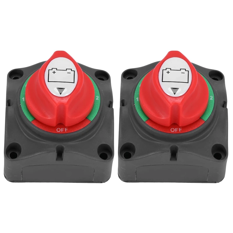 2X 3 Position Disconnect Isolator Master Switch, 12-60V Battery Power Cut Off Kill Switch, Fit For Car/Vehicle/RV/Boat
2X 3 Position Disconnect Isolator Master Switch, 12-60V Battery Power Cut Off Kill Switch, Fit For Car/Vehicle/RV/Boat