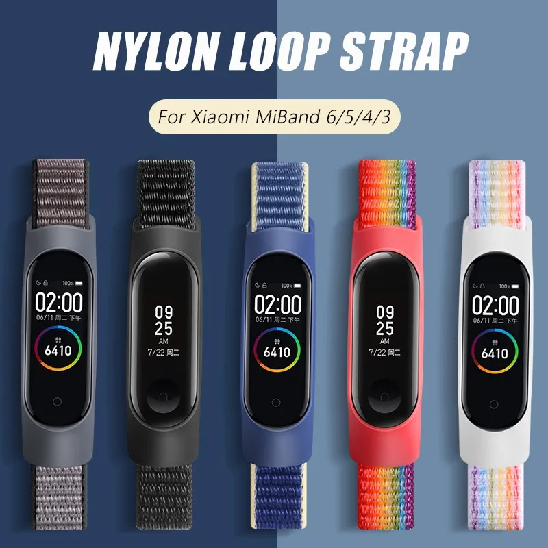 Nylon Loop Watch Band For Mi Band 3/4 Bracelet Replacement Band Wriststrap For Miband 4 Wristband Smartwatch Wriststrap
Nylon Loop Watch Band For Mi Band 3/4 Bracelet Replacement Band Wriststrap For Miband 4 Wristband Smartwatch Wriststrap
