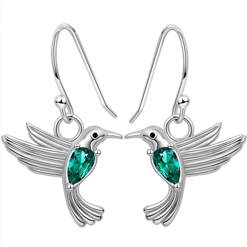 Korea Fashion Cute Little Humming Bird Cubic Zirconia Earrings For Women Girls Party Jewelry Accessories Mother's Day Gift 2022
Korea Fashion Cute Little Humming Bird Cubic Zirconia Earrings For Women Girls Party Jewelry Accessories Mother's Day Gift 2022