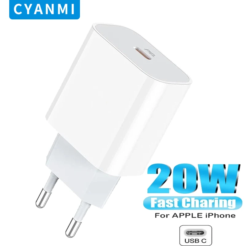 Оригинальное быстрое зарядное устройство CYANMI PD 20 Вт для Apple iPhone 14 13 12 Pro Max Mini X AirPods iPad USB C для iPhone, адаптер, зарядный кабель
Оригинальное быстрое зарядное устройство CYANMI PD 20 Вт для Apple iPhone 14 13 12 Pro Max Mini X AirPods iPad USB C для iPhone, адаптер, зарядный кабель