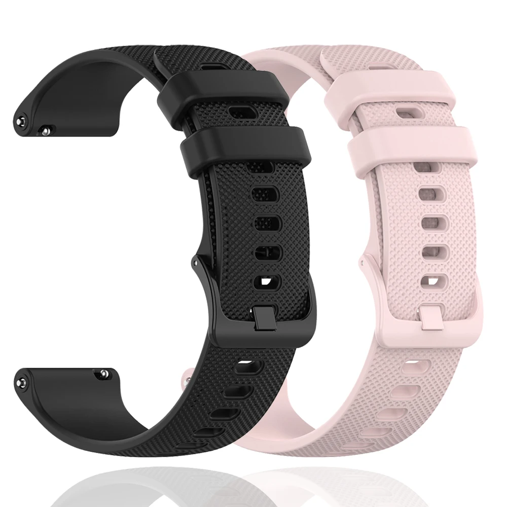 

18MM Watchband Bracelet For Garmin Venu 2S Vivoactive 4S Sport Silicone SmartWatch Band Forerunner 265S 255S Venu2S Wrist Straps