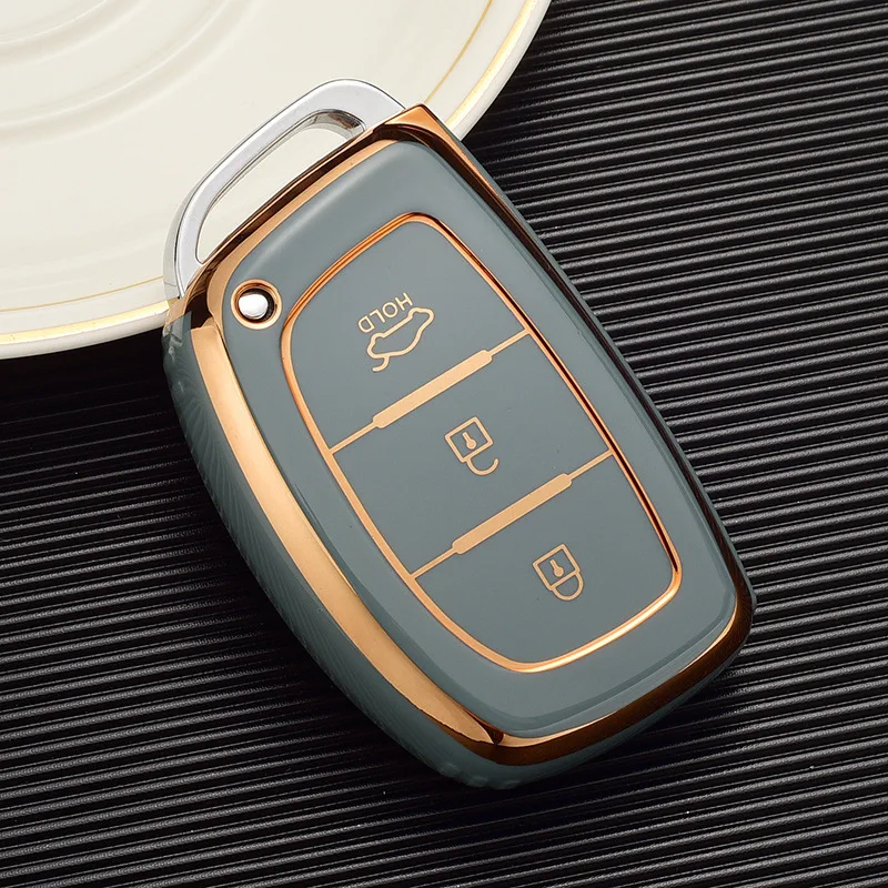 

New TPU Car Remote Key Cover Case Shell Fob for Hyundai IX20 I30 IX35 I40 Ix25 IX45 I10 I20 Tucson Verna Sonata Elantra Santa Fe