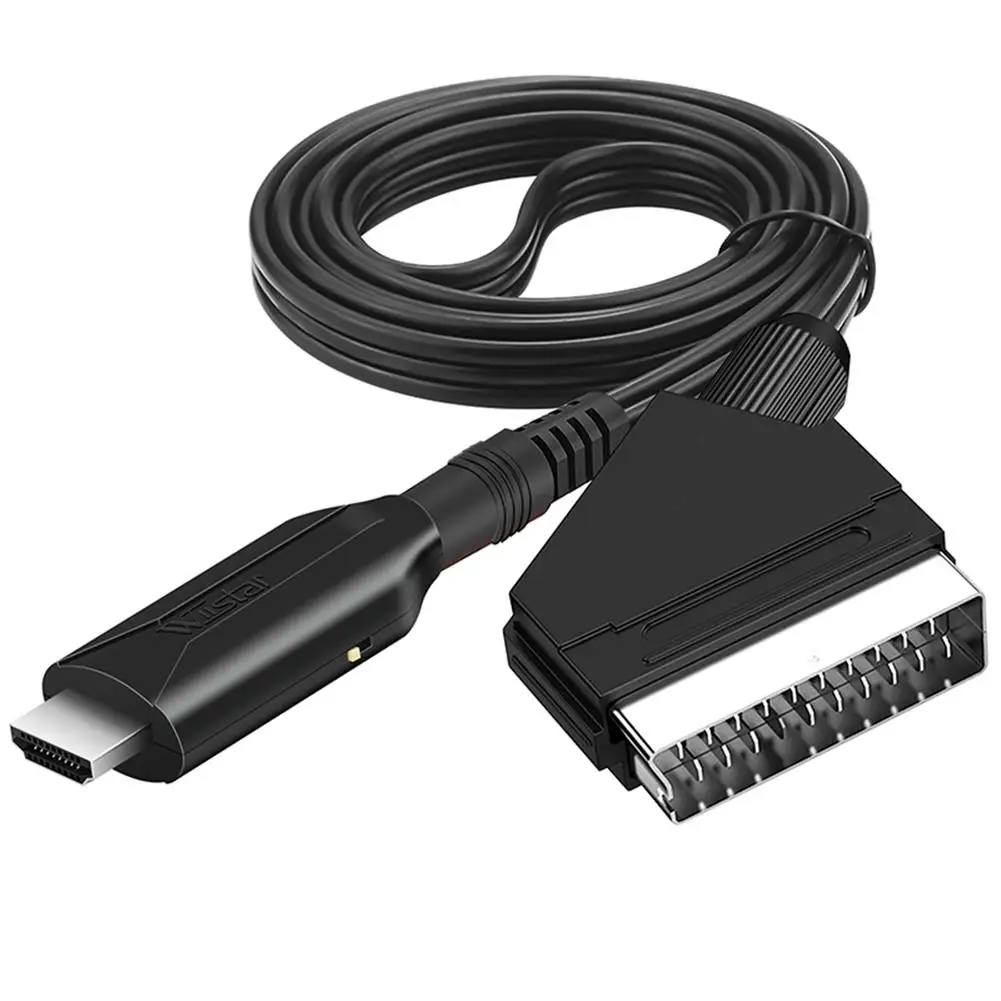 1080p Scart To Hdmi-compatible Video Audio Converter Adapter Scart Input To Hdmi-compatible Output With Usb Power Cable
1080p Scart To Hdmi-compatible Video Audio Converter Adapter Scart Input To Hdmi-compatible Output With Usb Power Cable