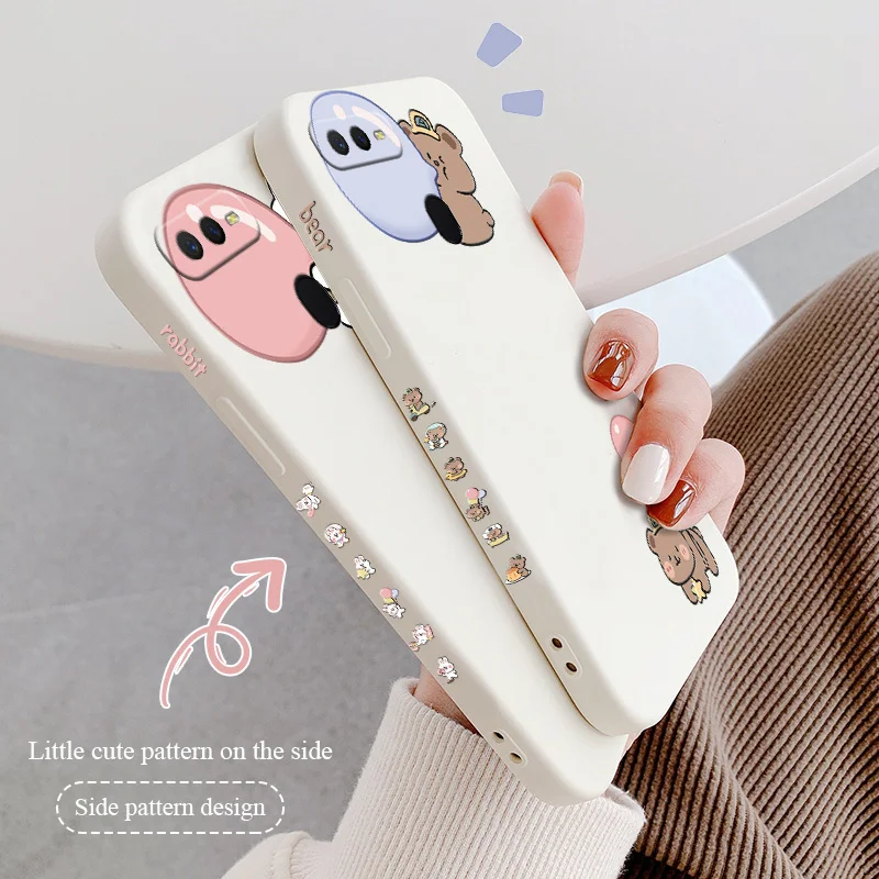 Winking Bunny Phone Case For OPPO A9 A5 A7 A5S A3S A12 A15 A15S A16 A54 A74 A31 A33 A53 2020 A72 A83 A92 4G 5G Silicone Cover
Winking Bunny Phone Case For OPPO A9 A5 A7 A5S A3S A12 A15 A15S A16 A54 A74 A31 A33 A53 2020 A72 A83 A92 4G 5G Silicone Cover