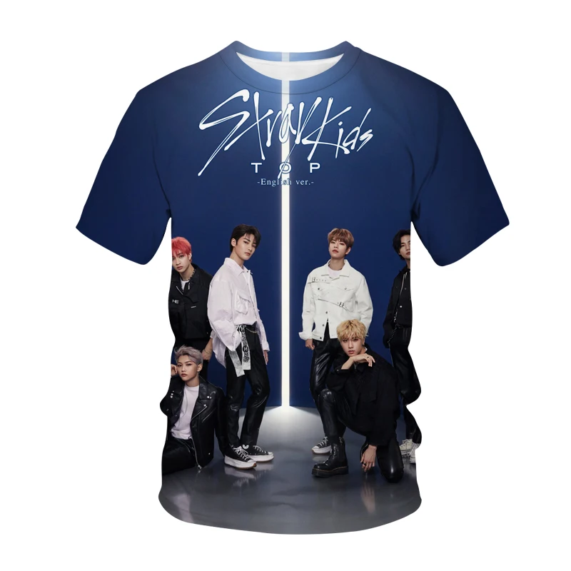 T-Shirt unisexe pour hommes et femmes, Streetwear, surdimensionné, mode coréenne, Stray Kids, imprimé en 3D, Hip Hop
T-Shirt unisexe pour hommes et femmes, Streetwear, surdimensionné, mode coréenne, Stray Kids, imprimé en 3D, Hip Hop