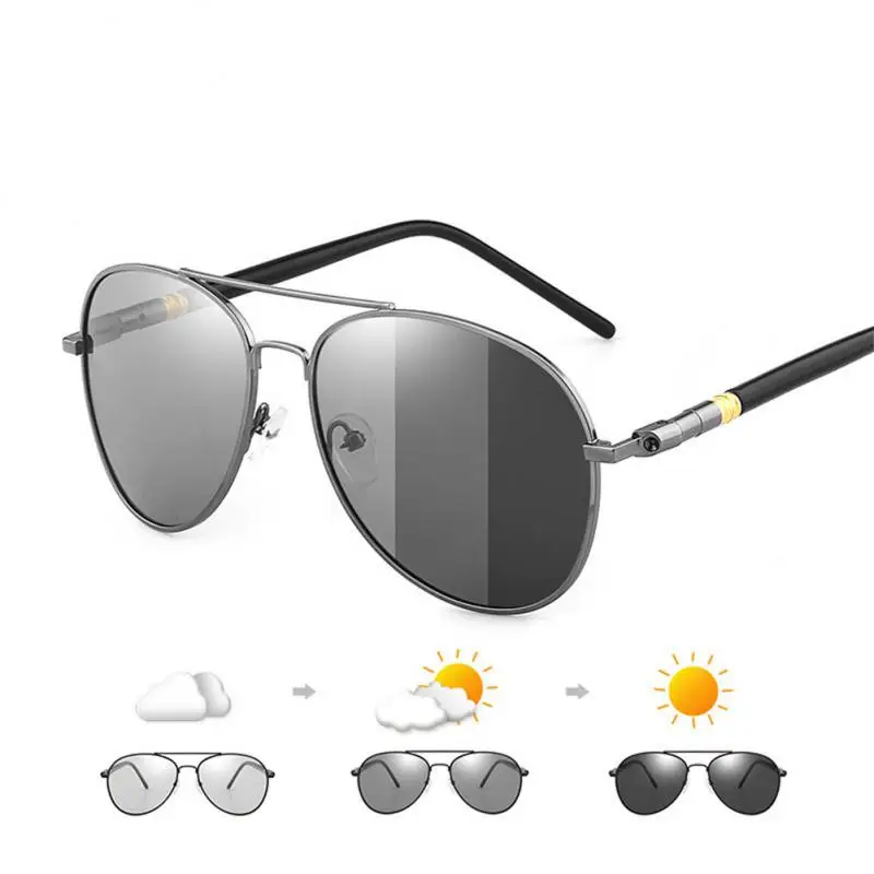 Photochromic Sunglasses Men Polarized Driving Chameleon Vintage Sun Glasses Women Male Change Color Day Night Vision UV400
Photochromic Sunglasses Men Polarized Driving Chameleon Vintage Sun Glasses Women Male Change Color Day Night Vision UV400