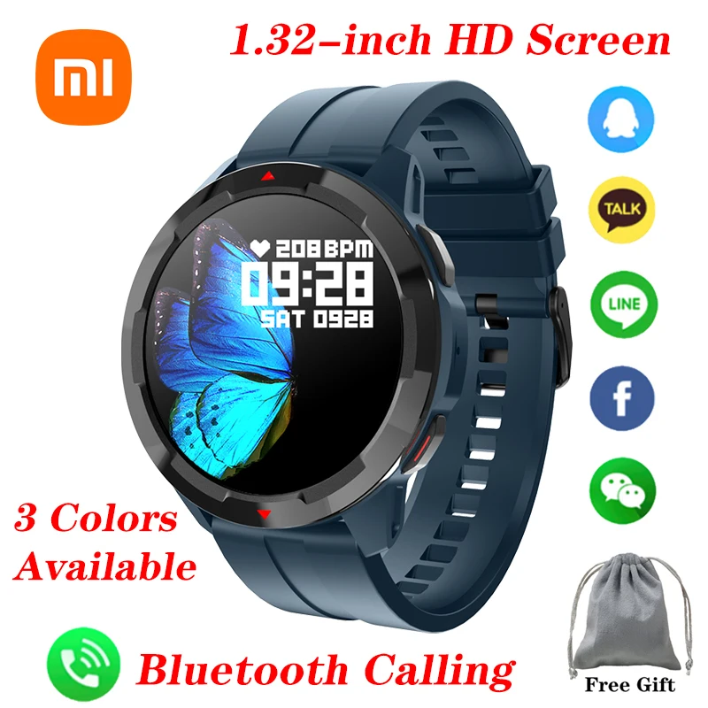Xiaomi Smart Watch Men Bluetooth Call Clock Women Heart Rate Blood Oxygen Monitor Bracelet Couple Fashion Waterproof Smartwatch
Xiaomi Smart Watch Men Bluetooth Call Clock Women Heart Rate Blood Oxygen Monitor Bracelet Couple Fashion Waterproof Smartwatch