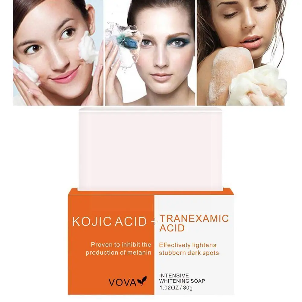 30g Kojic Acid Soap Dark Black Skin Lightening Soap Care Handmade Brighten Repair Body Skin Bleaching Whitening Face Soap
30g Kojic Acid Soap Dark Black Skin Lightening Soap Care Handmade Brighten Repair Body Skin Bleaching Whitening Face Soap