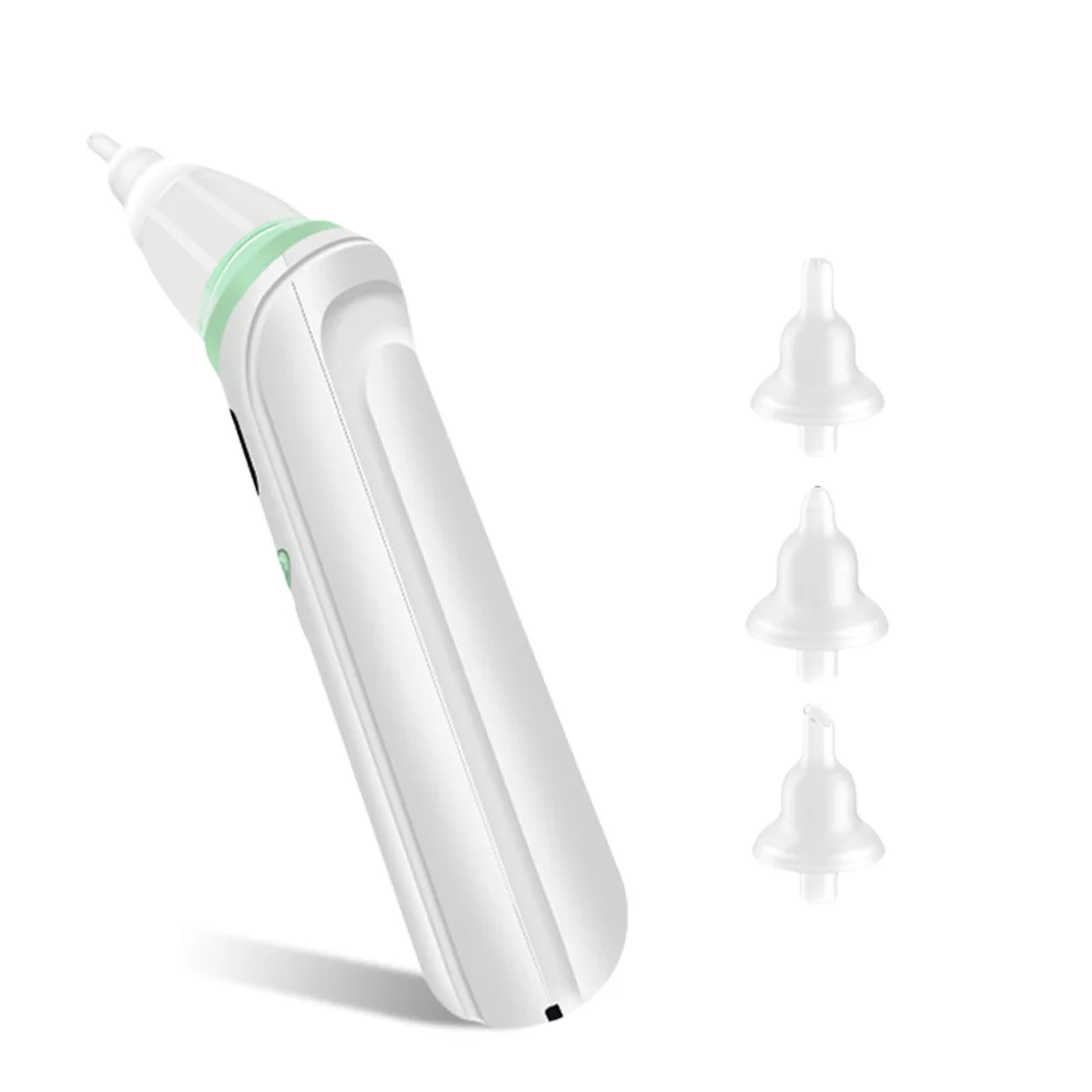 

Baby Nasal Aspirator Infant Nose Sucker Newborn Toddlers Hygienic Tool with 3 Gears of Suction Music Soothing Function