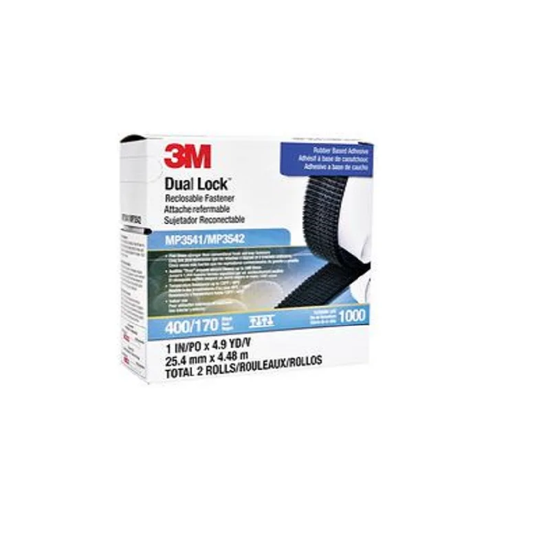 3M MP-3541/42 BLACK Hook & Loop Fastener, Reclosable, Adhesive Back, 1 ", 25.4 mm, Black, PP (Polypropylene)
3M MP-3541/42 BLACK Hook & Loop Fastener, Reclosable, Adhesive Back, 1 ", 25.4 mm, Black, PP (Polypropylene)