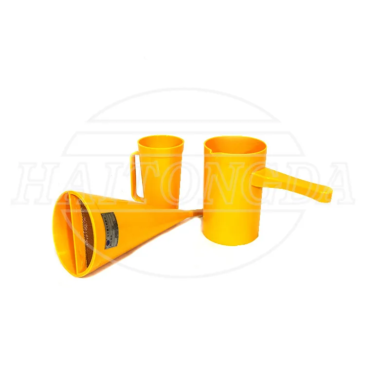 Hot sell API standard marsh funnel viscometer for drilling fluid relative measure viscosity in oil field testing equipment 
Hot sell API standard marsh funnel viscometer for drilling fluid relative measure viscosity in oil field testing equipment