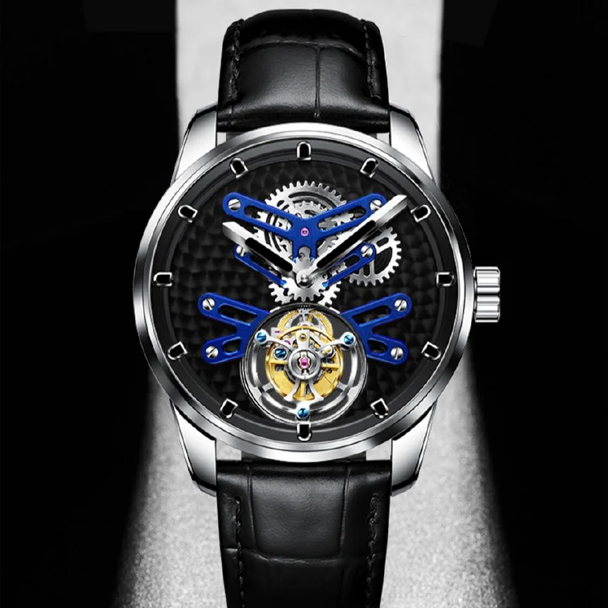 AESOP Flying Tourbillon Watch Movement For Men Mechanical Waterproof Watches 316 Steel Transparent Top Brand Luxury Men's Clock
AESOP Flying Tourbillon Watch Movement For Men Mechanical Waterproof Watches 316 Steel Transparent Top Brand Luxury Men's Clock