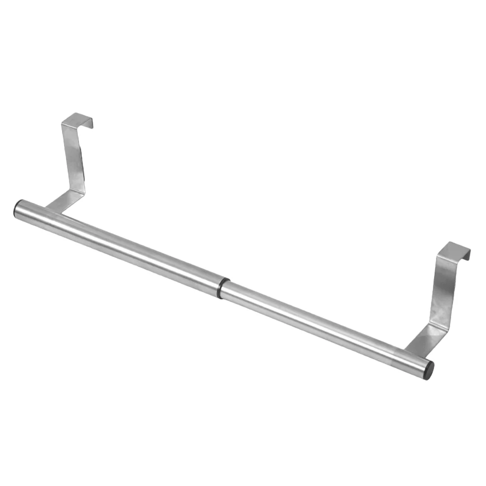 Metal Hangers Telescopic Towel Rack Storage Shelf Washcloth Steel Hanging Door Behind Stands Stainless Rod Individual
Metal Hangers Telescopic Towel Rack Storage Shelf Washcloth Steel Hanging Door Behind Stands Stainless Rod Individual