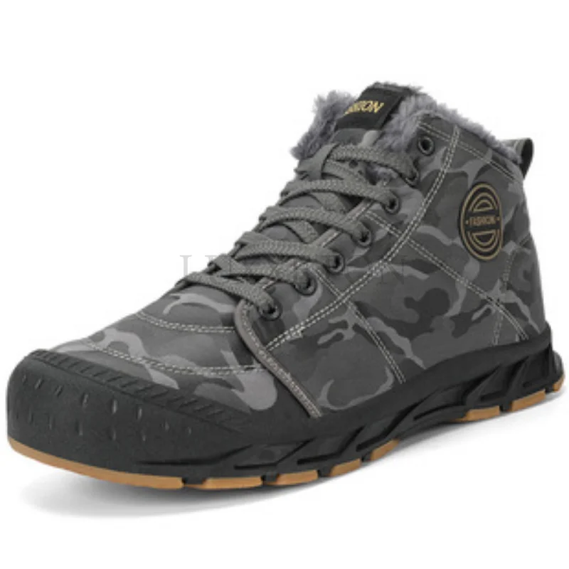 New Men Shoes Snow Boots Men Boots Non-slip Winter Boots Fur Warm Ankle Boots For Male Down waterproof Booties zapatos hombre 
New Men Shoes Snow Boots Men Boots Non-slip Winter Boots Fur Warm Ankle Boots For Male Down waterproof Booties zapatos hombre