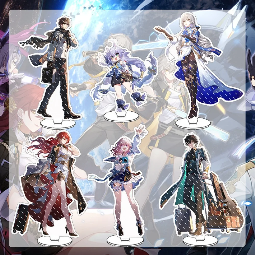 New Game Honkai: Star Rail Figure Stand Model March Seven Khiko Walther Danheng Boulonie Bleu Tabletop DecorationBirthday Presen
New Game Honkai: Star Rail Figure Stand Model March Seven Khiko Walther Danheng Boulonie Bleu Tabletop DecorationBirthday Presen