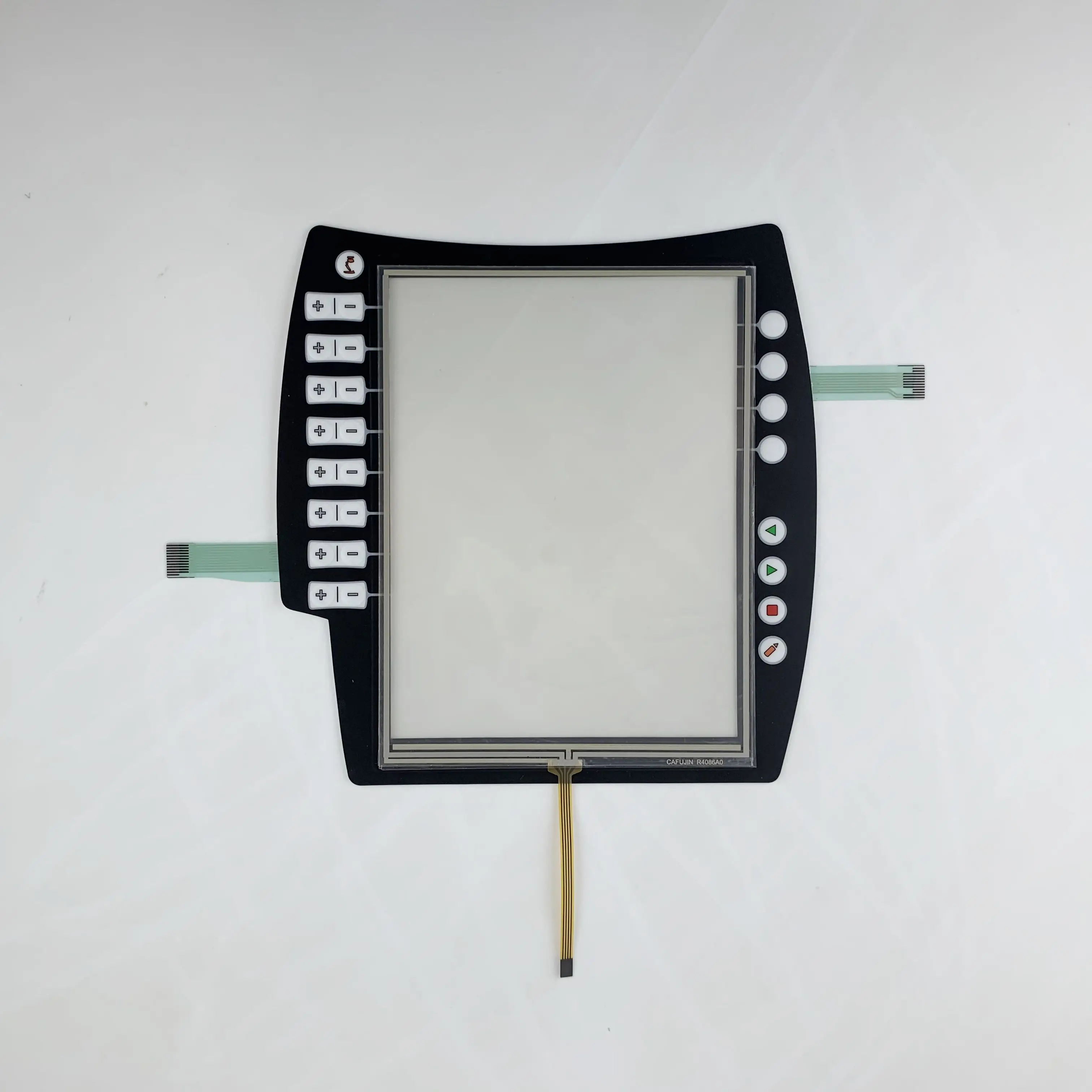 Touch Screen Panel Glass Digitizer for KUKA smartPAD KRC4 KR C4 00-168-334 00-189-002 teach pendant + Membrane Keyboard Keypad 
Touch Screen Panel Glass Digitizer for KUKA smartPAD KRC4 KR C4 00-168-334 00-189-002 teach pendant + Membrane Keyboard Keypad