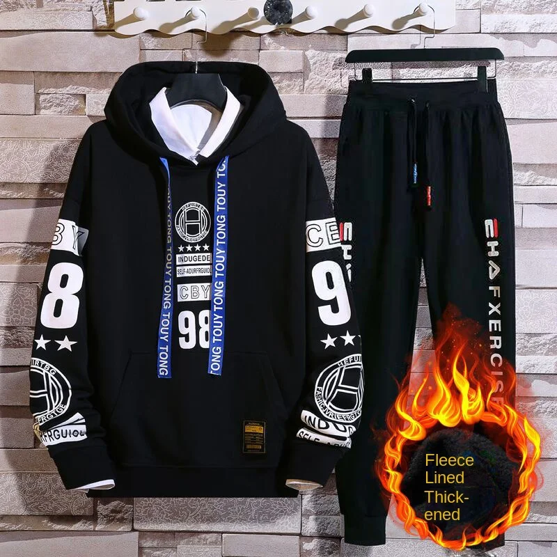 Thickened Warm Tracksuit 2022 Plush Trendy Men's Winter Jackets Mens Tactical Clothing Man Brands SPORT PANT Streetwear Harajuku
Thickened Warm Tracksuit 2022 Plush Trendy Men's Winter Jackets Mens Tactical Clothing Man Brands SPORT PANT Streetwear Harajuku