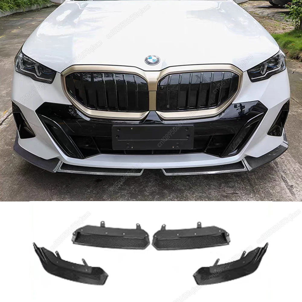 Для BMW G60 G61 520d 520i 530e 550e i5 M60 M-Sport 2023-2025+ ABS автомобильный передний бампер спойлер сплиттер диффузор комплект кузова тюнинг 
Для BMW G60 G61 520d 520i 530e 550e i5 M60 M-Sport 2023-2025+ ABS автомобильный передний бампер спойлер сплиттер диффузор комплект кузова тюнинг