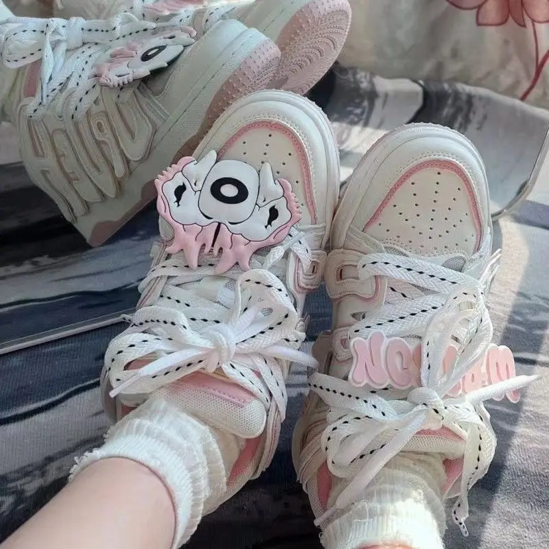 2023 New Fashion For Women Shoes Sanrios Shoes Anime Sneakers Y2k Stitching Letter Shoes Outdoor Leisure Sports Board Shoes
2023 New Fashion For Women Shoes Sanrios Shoes Anime Sneakers Y2k Stitching Letter Shoes Outdoor Leisure Sports Board Shoes
