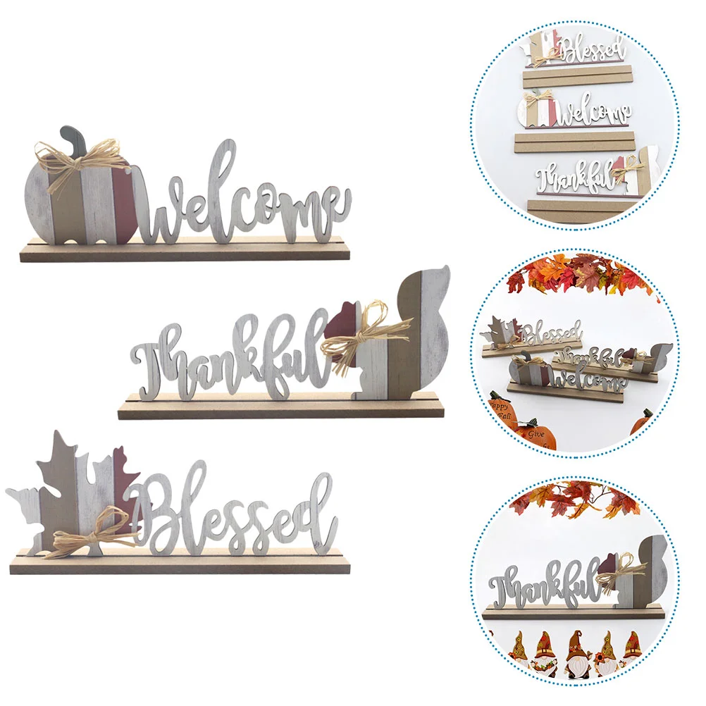 Thanksgiving Sign Decor Table Wooden Autumn Harvest Wood Fall Desktop Home Tiered Tray Centerpiece Welcome Party Crafts
Thanksgiving Sign Decor Table Wooden Autumn Harvest Wood Fall Desktop Home Tiered Tray Centerpiece Welcome Party Crafts