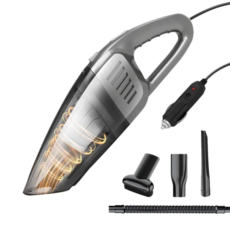 

Car Strong Suction Vacuum Cleaner 120W 6000PA High Powerful Handheld Vacuum Cleaner With 16.4FT Power Cord