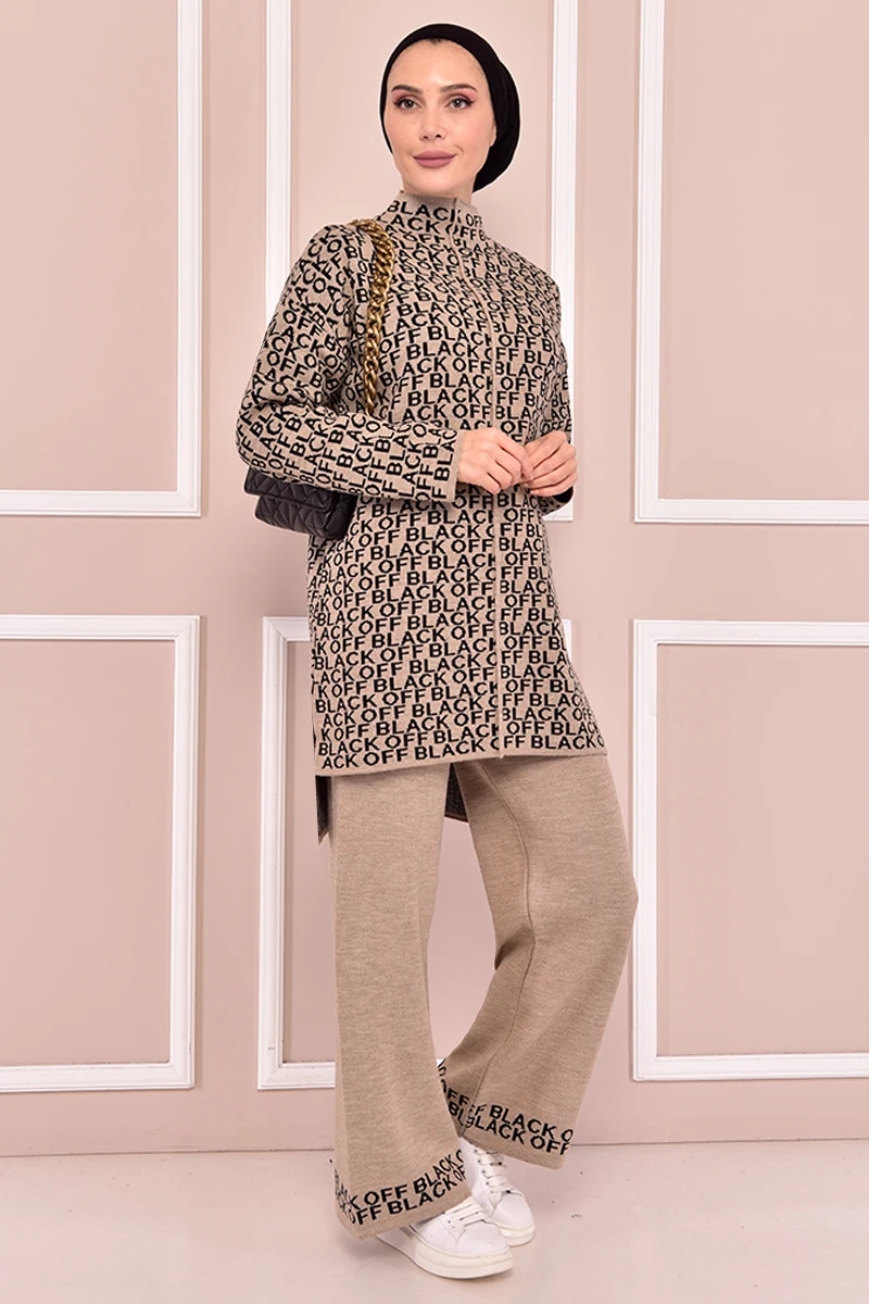 Knitwear Kombin Mink Muslim Woman Outfit İslamic Woman Abaya Dress Muslim Tops Turkey Store Muslim Hijab Dress KLC14031
Knitwear Kombin Mink Muslim Woman Outfit İslamic Woman Abaya Dress Muslim Tops Turkey Store Muslim Hijab Dress KLC14031