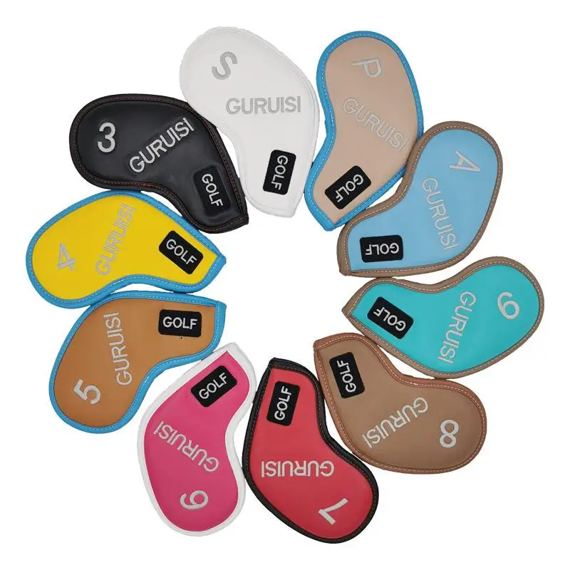 10pcs/set Magnet Number Golf Iron Head Covers Golf Club Head Cover Iron Cover Golf Club Cap Cover Protective Cover Color
10pcs/set Magnet Number Golf Iron Head Covers Golf Club Head Cover Iron Cover Golf Club Cap Cover Protective Cover Color
