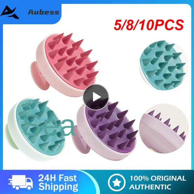 5/8/10PCS Hair Shampoo Brush Practical Shower Comb Wear-resistant Convenient Silicone Comb Massage Comb Wet And Dry 
5/8/10PCS Hair Shampoo Brush Practical Shower Comb Wear-resistant Convenient Silicone Comb Massage Comb Wet And Dry